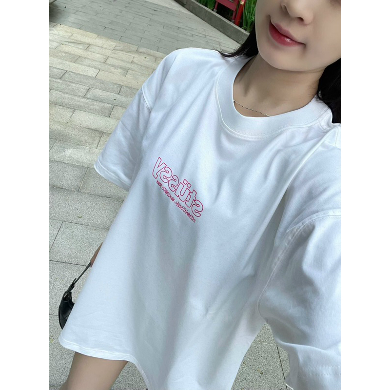 Áo Thun Stu:Ssy Cotton 100% Dày Dặn Đủ Tag