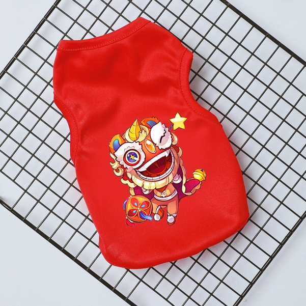 ÁO HÌNH CON LÂN THUN COTTON CHO CHÓ MÈO