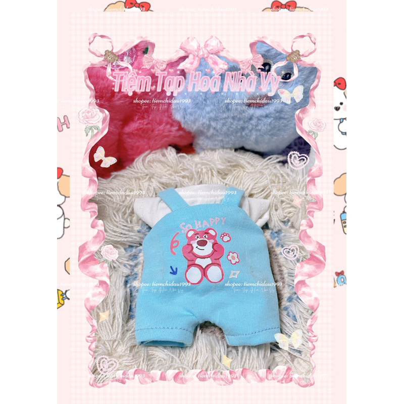 🧸Set Yếm Dễ Thương Cho Bé Size 5in 🍓🌸🍓🌸