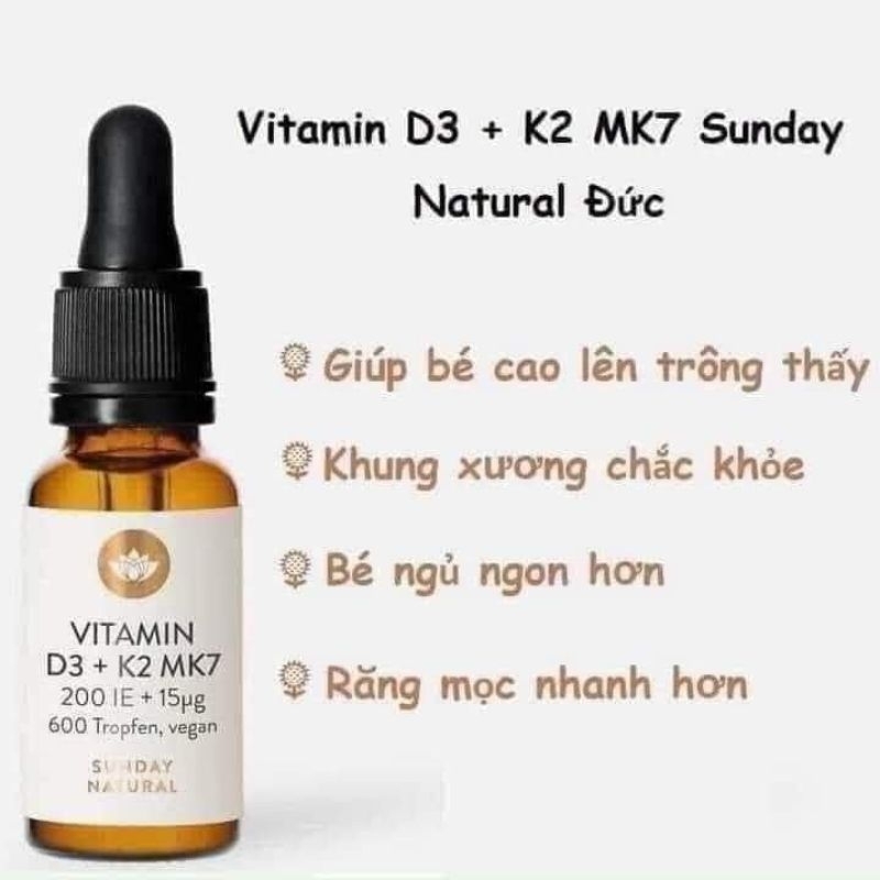 vitamin d3 k2 mk7 chính hãng đức