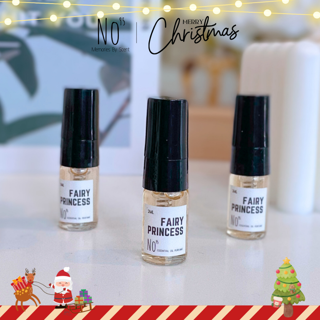 Tinh dầu nước hoa No95 Fairy Princess 2ml dành cho nữ, hương kẹo ngọt trái cây và hoa cỏ