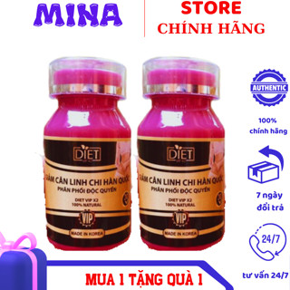 Giảm cân cấp tốc - Giảm cân linh chi Hàn Quốc DIET VIP X2
