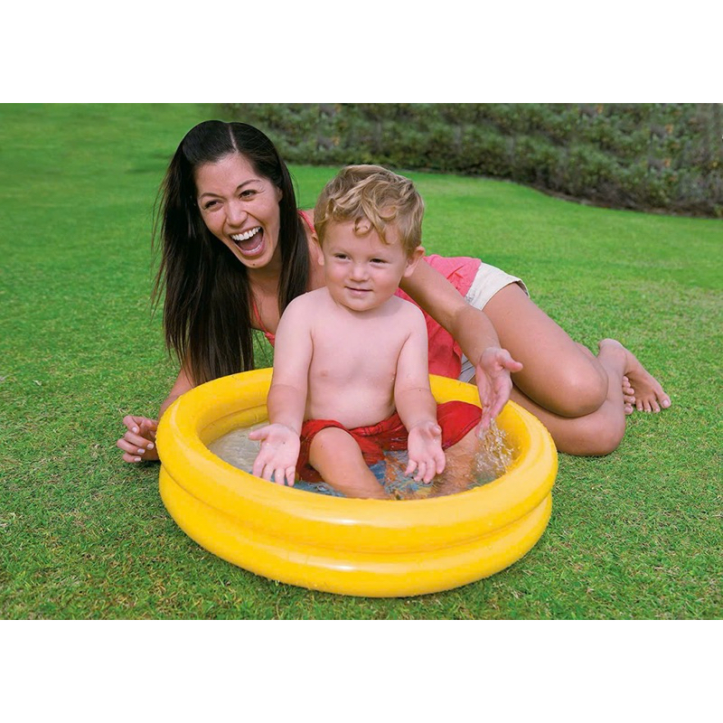 Bể bơi bi bơm hơi mini INTEX Haiti World 59409NP 61x15cm 24”x6”