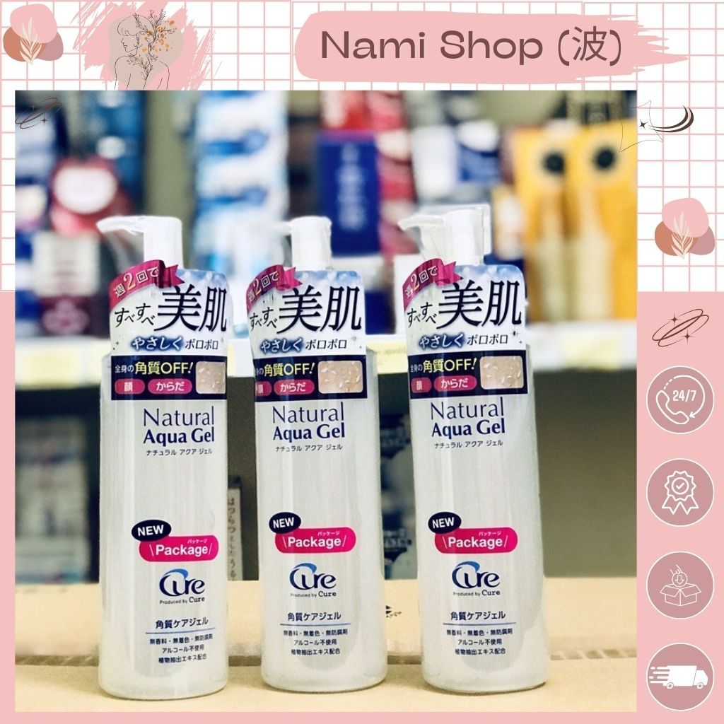 Tẩy da chết Cure - Natural Aqua Gel Nhật Bản