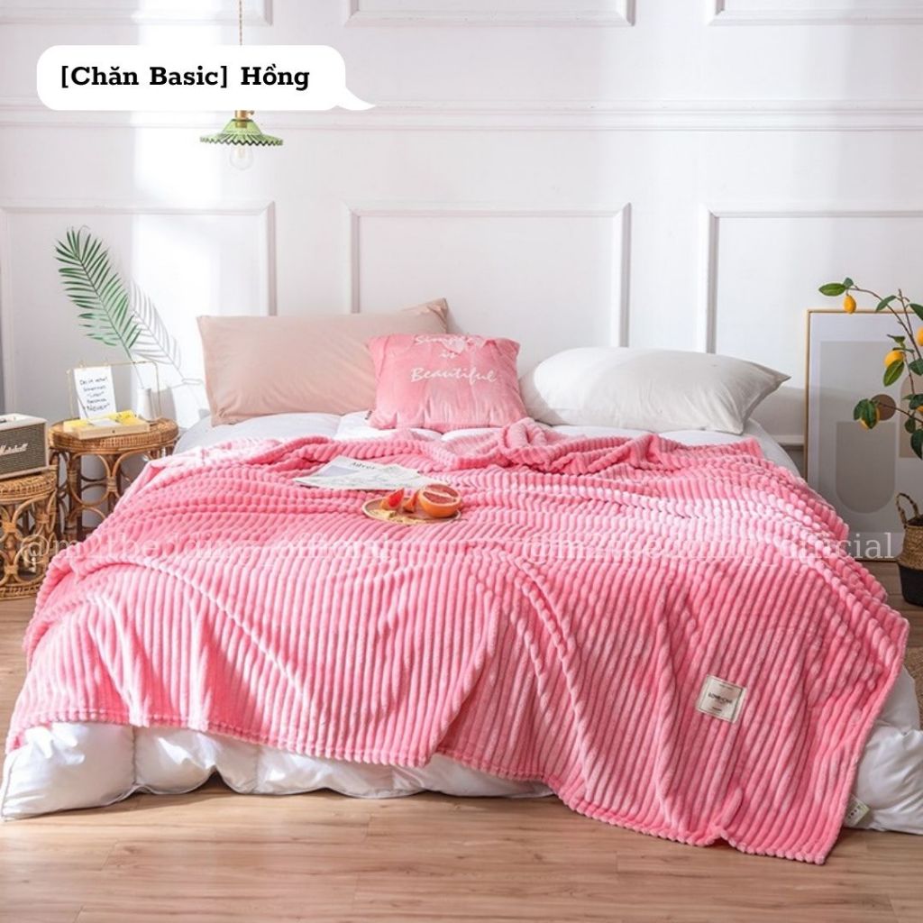 Chăn mền lông tuyết Basic M2T BEDDING kích thước 2mx2m3