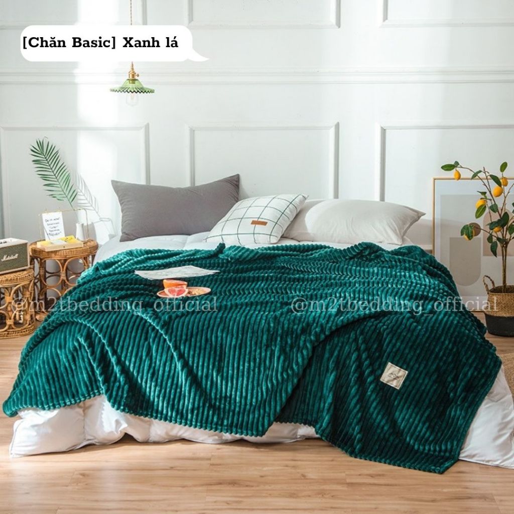 Chăn mền lông tuyết Basic M2T BEDDING kích thước 2mx2m3