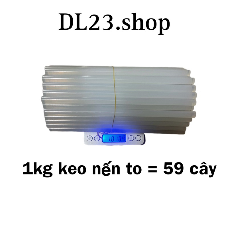 (Hàng xịn) 1Kg keo nến to loại tốt 10mmx230mm
