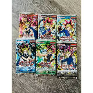 Tiếng Anh [ Card xưa ] Tổng hợp túi thẻ bài thật Yugioh Blue Eyes White Dragon Pack DCR MRD SRL PSV LOB 9 lá bài mỗi gói