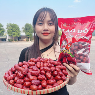  Táo Đỏ Tân Cương sấy khô 1 Kg - Ăn vặt Yu Yu 