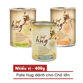 Pate hug lon 400gr cho chó - petshop 79.79