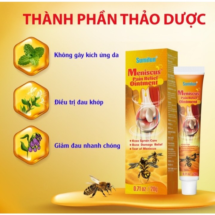 Gel Bôi Xương Khớp Nọc Ong