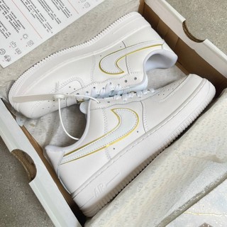 [SALE SỐC-FULLOX] Giày AF1 viền vàng hàng cao cấp size 36->44 nam nữ