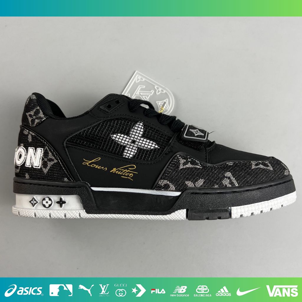 Order Giày Best Quality Like*Auth Tuồn Authentic*_Louis Vuitton Trainer Sneaker Low HL171400201_
