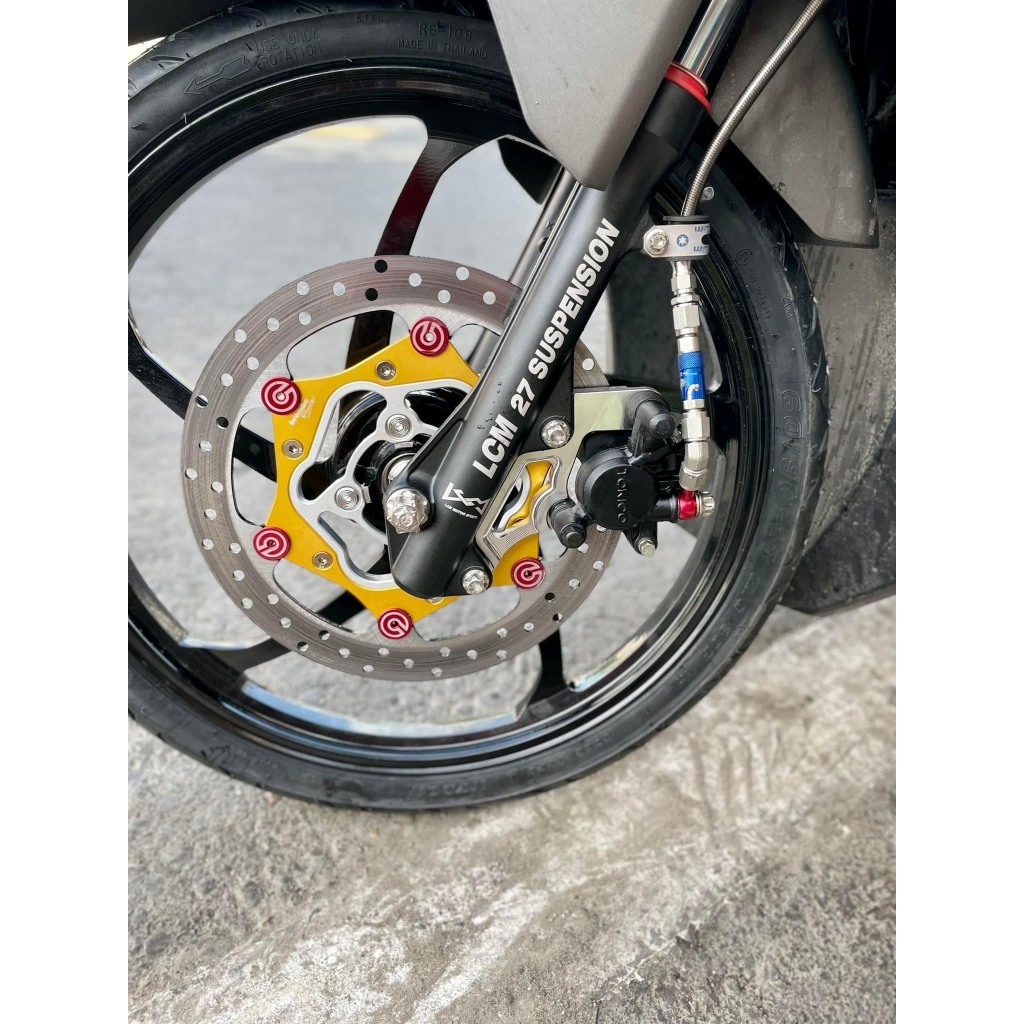 Đĩa Over Size 267mm Tặng 6 lòng đĩa cnc