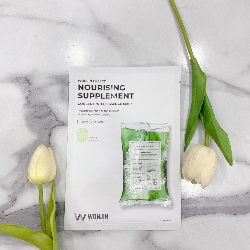 Mặt Nạ Dưỡng Da Wonjin Mix Power, Hydro, Water Toning & Energy - Hộp 15 miếng