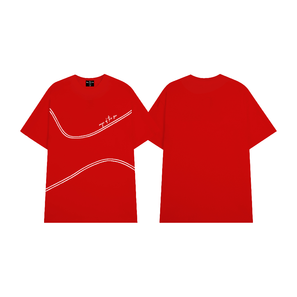 ÁO THUN/T-SHIRT TOP UNISEX FORM ÂU RAGE OF THE SEA  "ADRUSSLINE"