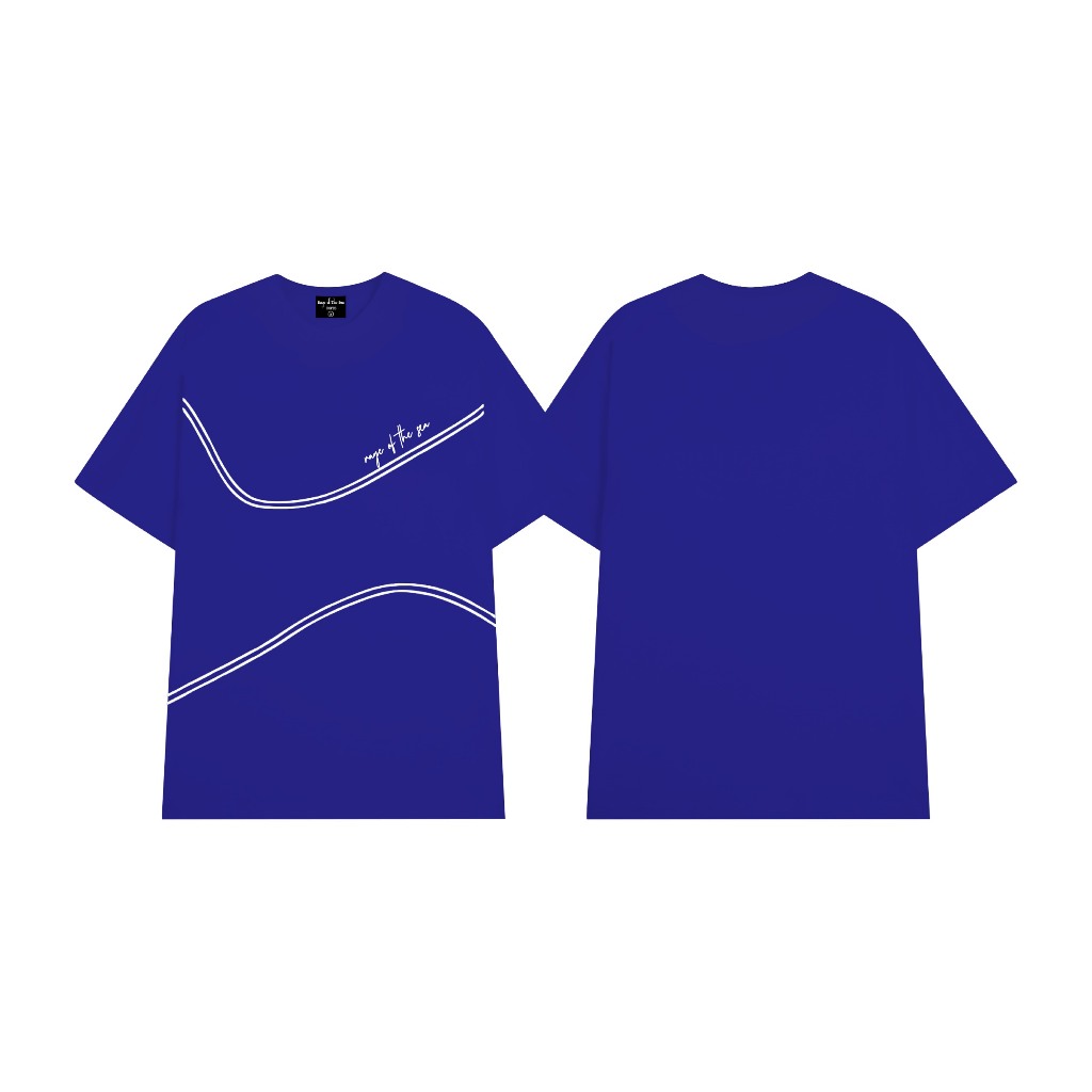 ÁO THUN/T-SHIRT TOP UNISEX FORM ÂU RAGE OF THE SEA  "ADRUSSLINE"