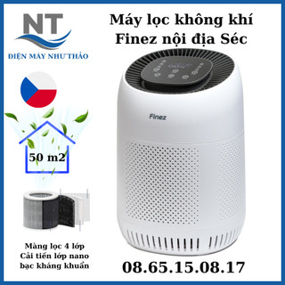 Máy lọc không khí Finez KQ-21 - dùng cho phòng tới 50 m2- màng lọc nano bạc khử khuẩn