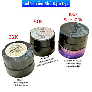 Gel Vẽ Nhũ Kim Cương: Đậm đặc-Siêu sáng
