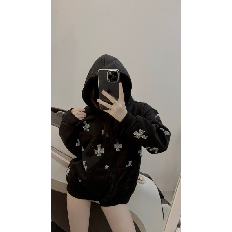 Áo Hodies thập đá sc