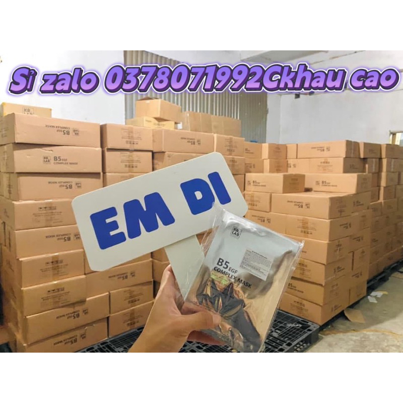 Mặt nạ B5 KR.LAB EGF Complex Mask Krlab Giúp Cấp Ẩm Dưỡng Trắng Phục Hồi Da Sản Sinh Collagen