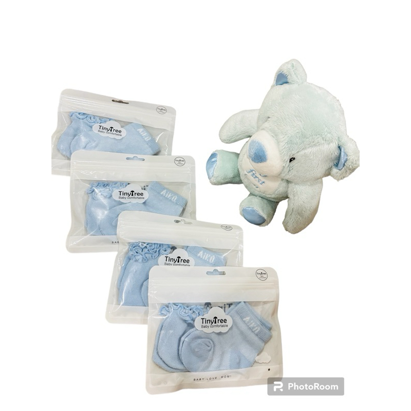 Set bao tay chân Aiko cho bé sơ sinh👶🏻