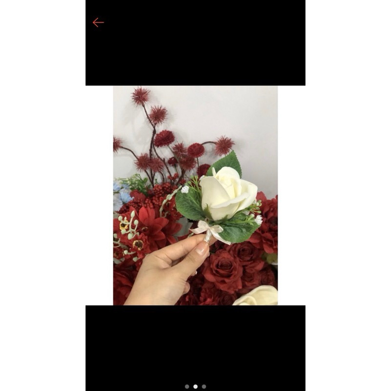 Hoa cài áo chú rể,cô dâu