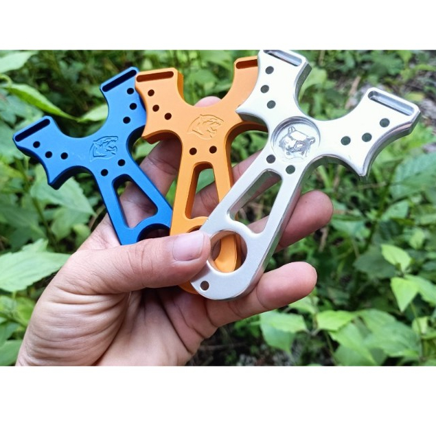 Ná cao su CNC mặt hổ 3D + kèm 2 dây + thun gài