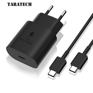 Sạc Nhanh Samsung 25W Type C PD 25W Cho Note 10 Note 20 A71 A70 A80 A90 S21 S20 S20+ S20 Ultra Chính Hãng TR TARAA