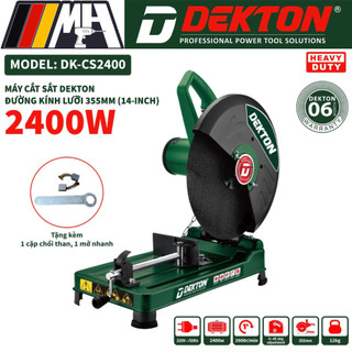 Máy Cắt Sắt Dekton DK-CS2400 - Công Suất 2400W - Đá Cắt 355mm