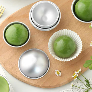 Khuôn nhôm bán cầu làm bánh Mochi, bánh phú sĩ,…