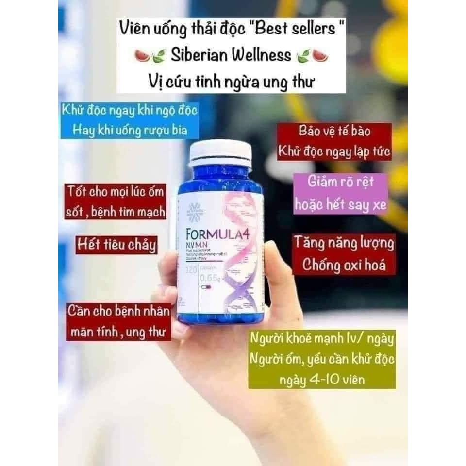 FORMULA 4-viên uống chống oxy hóa