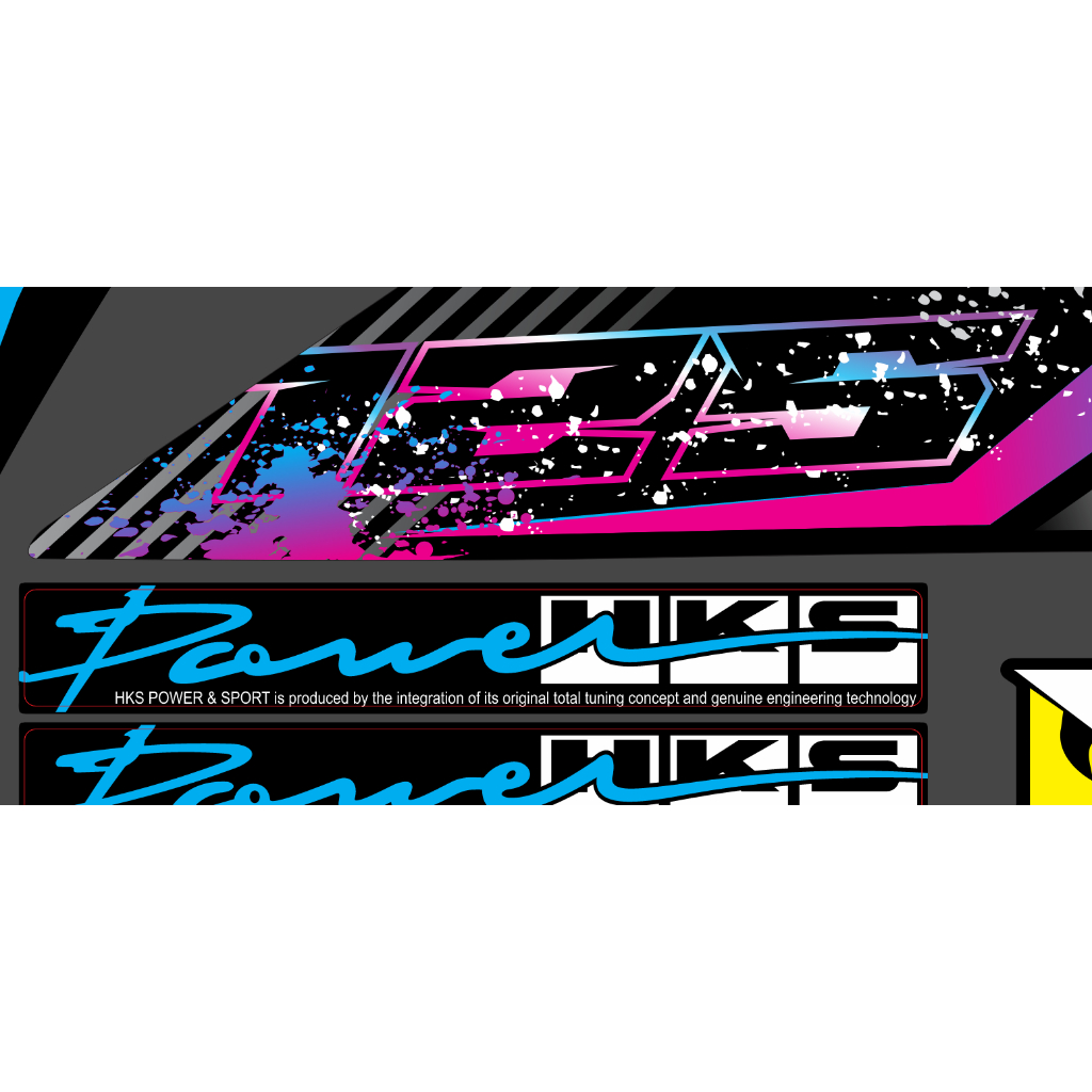 TEM RỜI STAR SR 125 được thiết kế tem 7 màu phong cách malaysia HOT''