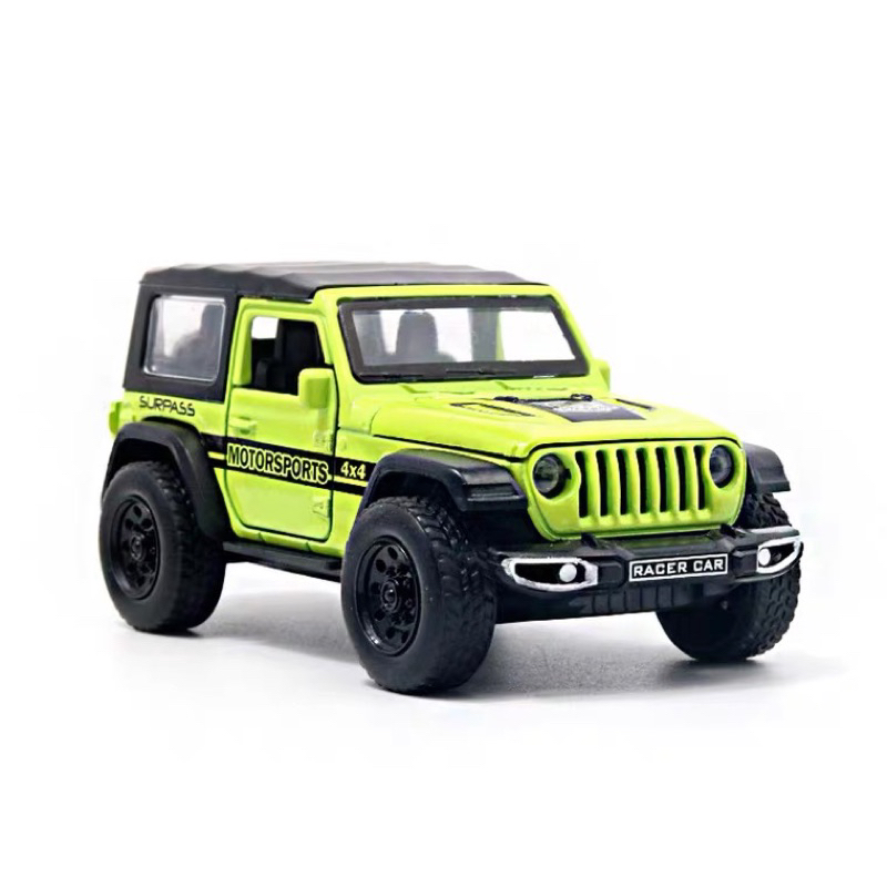 Xe Zeep kim loại mở được 4 cửa chạy cót