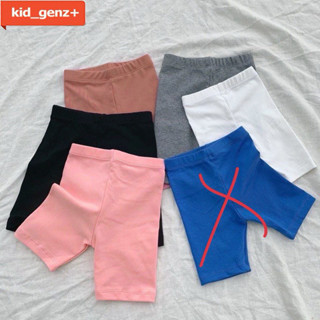 Quần legging lửng cho bé trai gái, quần đùi legging dáng ôm chất zip tăm cạp cao , Kid_genz