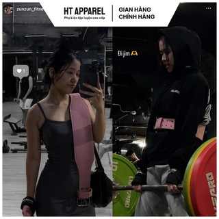 Đai lưng tập gym khóa cài ht apparel - ht apparel prong belt