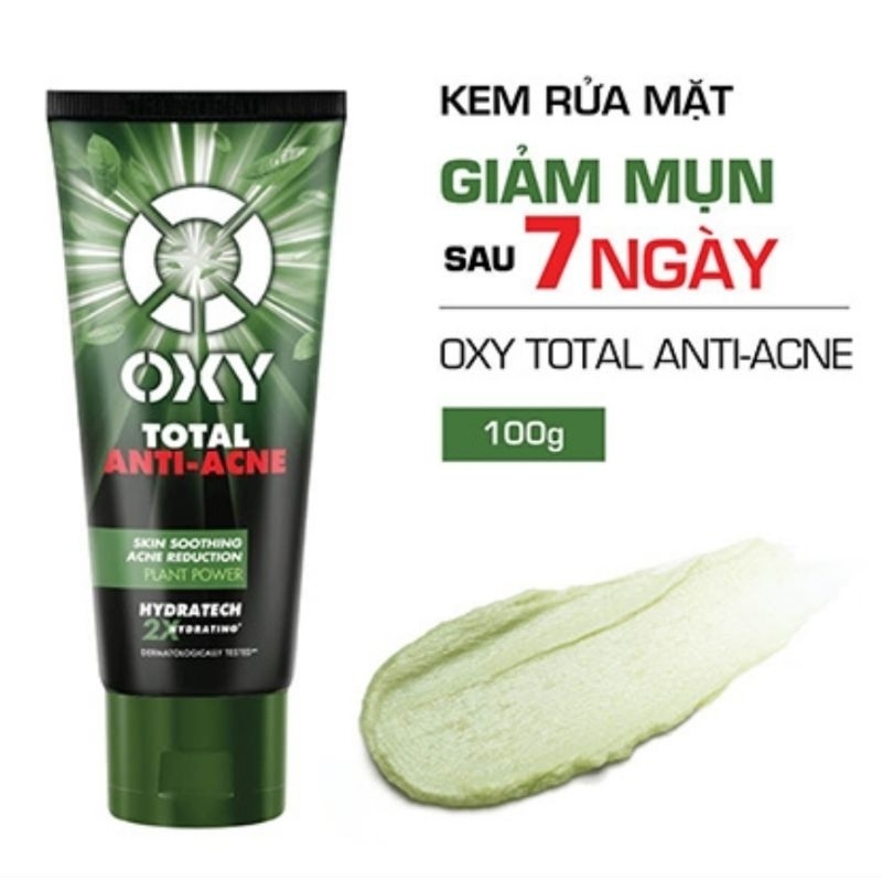Sữa Rửa Mặt OXY 100g