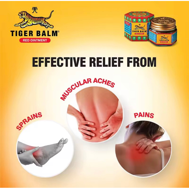 Dầu Tiger Balm Nhập Khẩu Singapore Chính Hãng , Xoa Bóp Nhức Mỏi, Xương Khớp