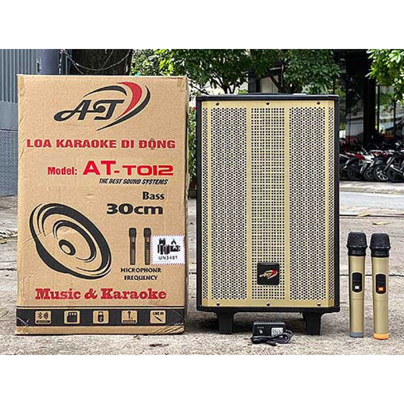 Loa kéo AT T012 – Bass 30 Cực Ấm, Công Suất Lớn