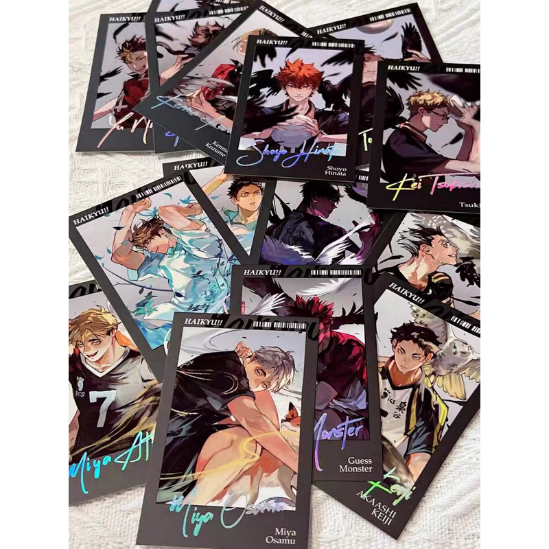 Card bo góc pola Haikyuu hàng artist có bản quyền