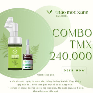 Combo Serum Thảo Mộc Xanh  ( 1 SRM - 1 Xanh)