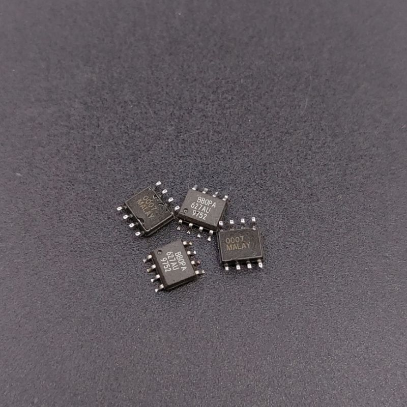 OPA627AU, OPA627 OpAmp đơn Low Noise chính hãng Burr-Brown tháo máy