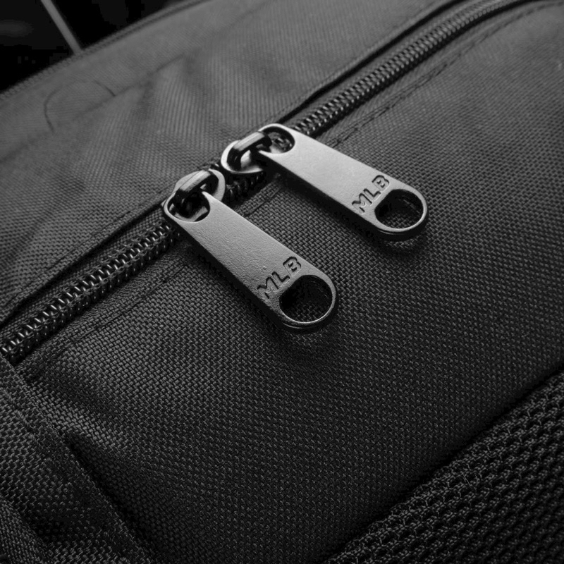 Balo mlb dập chữ logo chống thấm unisex