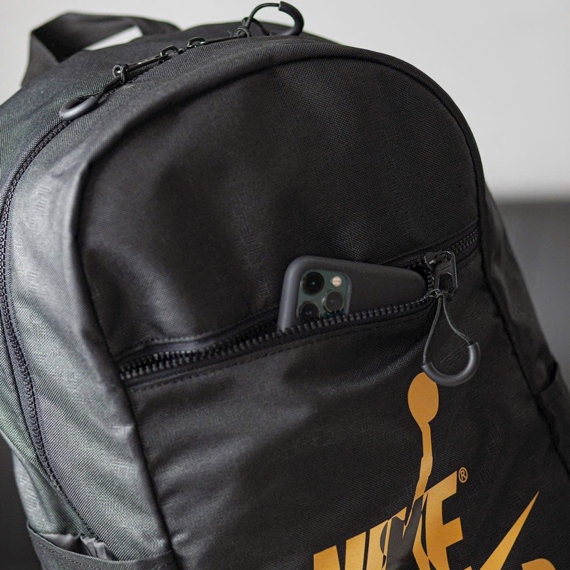 Balo mlb dập chữ logo chống thấm unisex