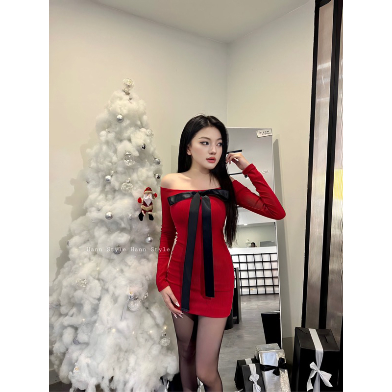 CHỌN KĨ SIZE - ĐẦM NƠ TRỄ VAI