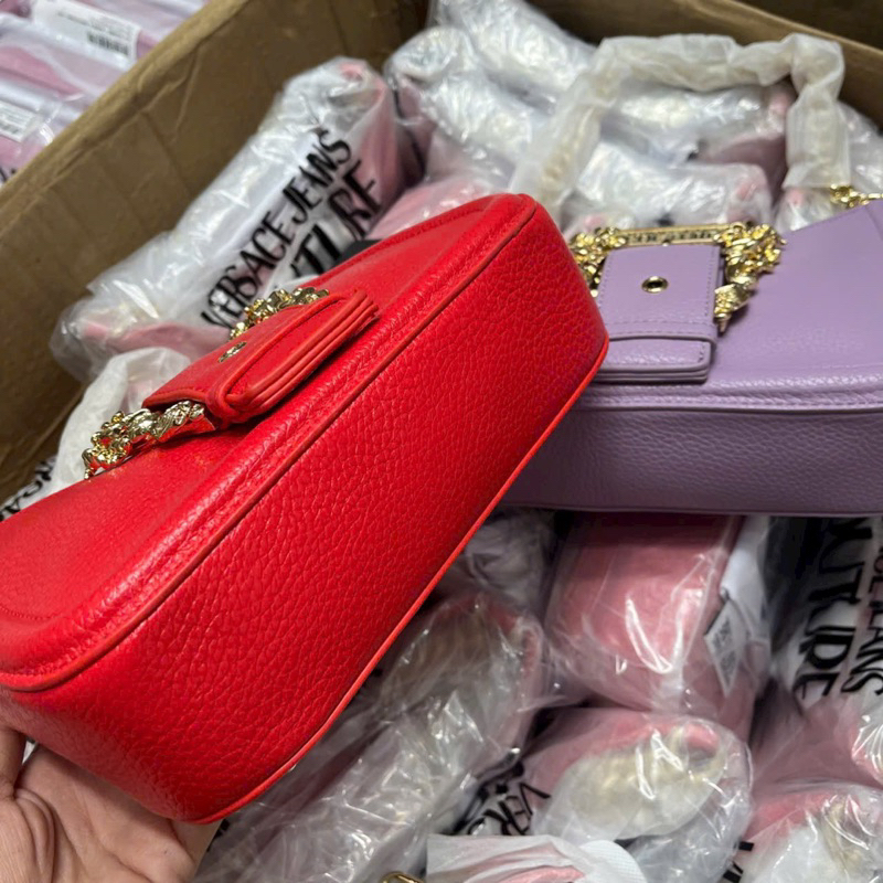 Túi versace jean hobo kẹp nách 2 màu