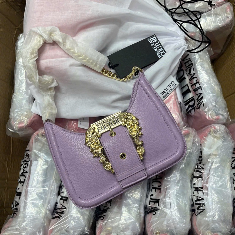 Túi versace jean hobo kẹp nách 2 màu