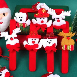 quà tặng noel set 1 hộp và 1 đồng hồ nỉ không đèn