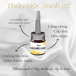 Thảo mộc xanh x5 (𝐂𝐡𝐢́𝐧𝐡 𝐡𝐚̃𝐧𝐠 & 𝐟𝐫𝐞𝐞𝐬𝐡𝐢𝐩)