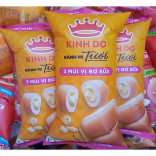 Bánh mì 3 múi vị bơ sữa kinh đô